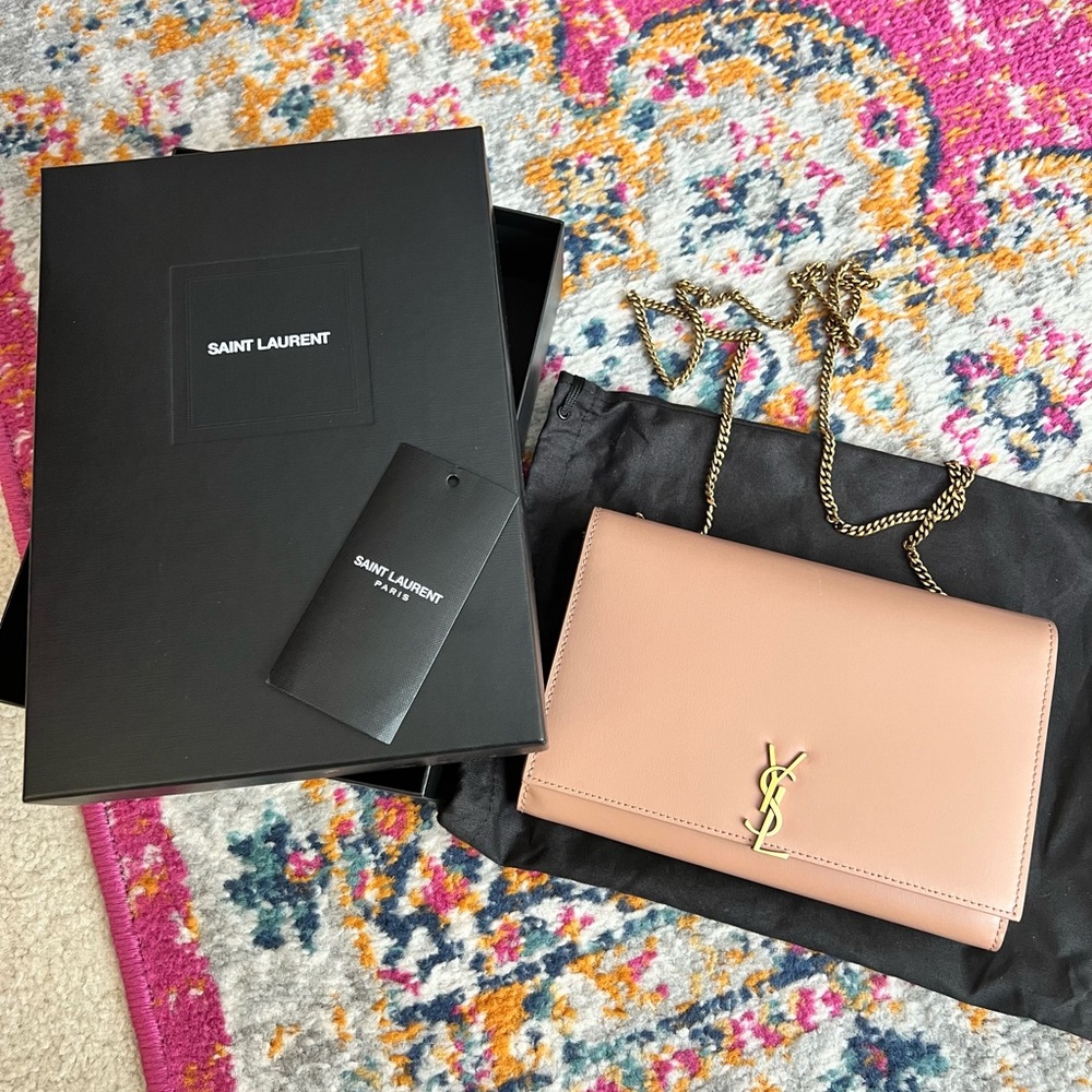 Saint Laurent YSL wallet on chain handbag